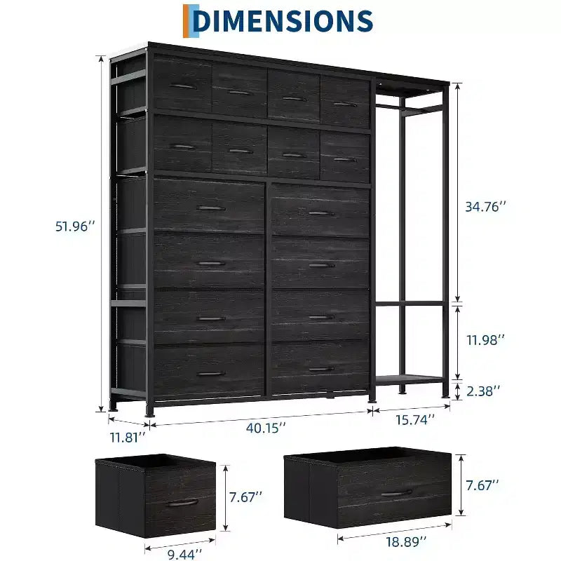 Meuble TV, Meuble TV commode de 160 cm pour téléviseurs de 65 à 75 pouces avec station de charge et lumières