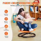 Fauteuil sensoriel rotatif 360 Elephant pour enfants avec base métallique antidérapante - Capacité de 100 kg