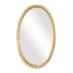 Miroir mural Uttermost Gillian or brossé vieilli 26 x 39
