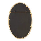 Miroir mural Uttermost Gillian or brossé vieilli 26 x 39