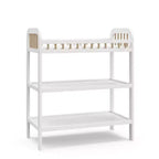Table à langer Storkcraft Pasadena avec matelas à langer résistant à l'eau