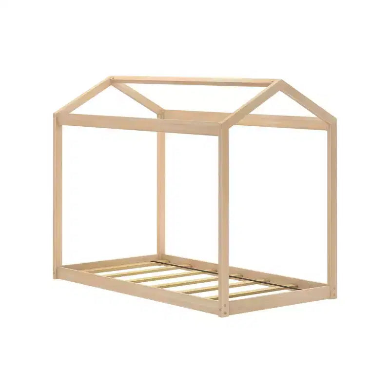 Lit jumeau cabane + tête de lit flottante pour lits superposés, jumeau 945 x 535 mm