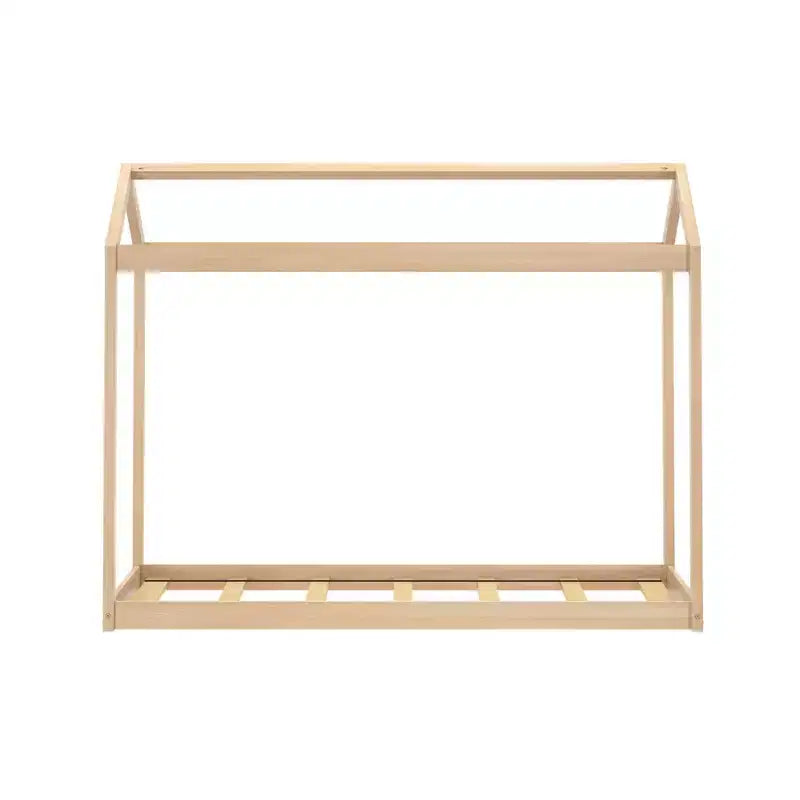 Lit jumeau cabane + tête de lit flottante pour lits superposés, jumeau 945 x 535 mm