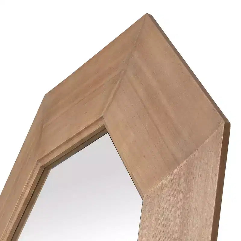 Miroir Lacarlo Octagan en bois - CMI4003 - Safavieh Couture