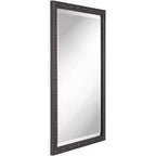Lot de 2 miroirs muraux rectangulaires Uttermost Braddock noirs 28 x 38