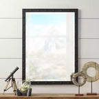 Lot de 2 miroirs muraux rectangulaires Uttermost Braddock noirs 28 x 38