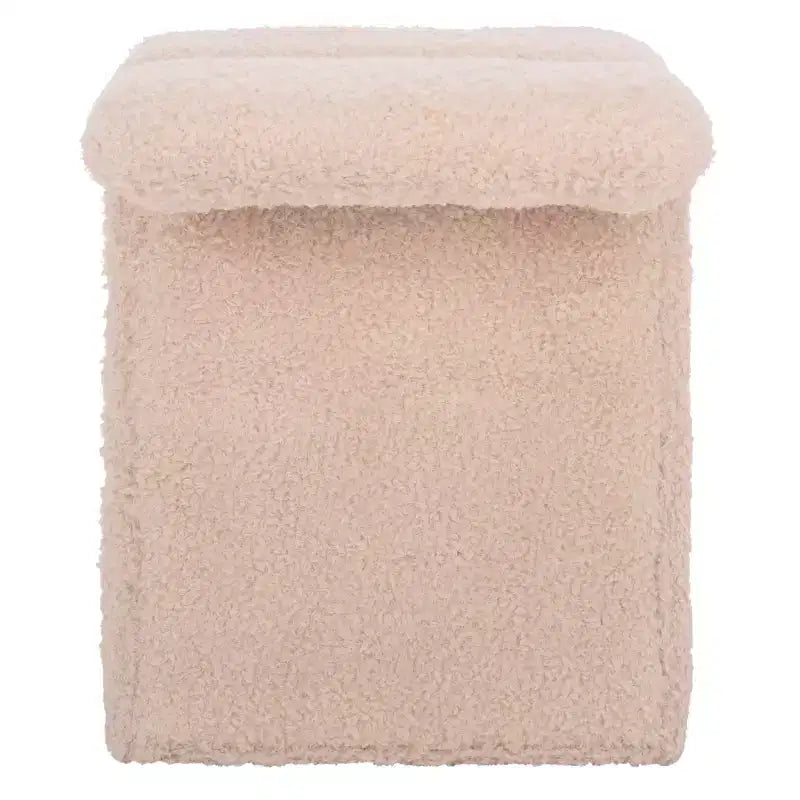 Pouf en tissu Teddy Tessabella - SFV5799 - Safavieh Couture