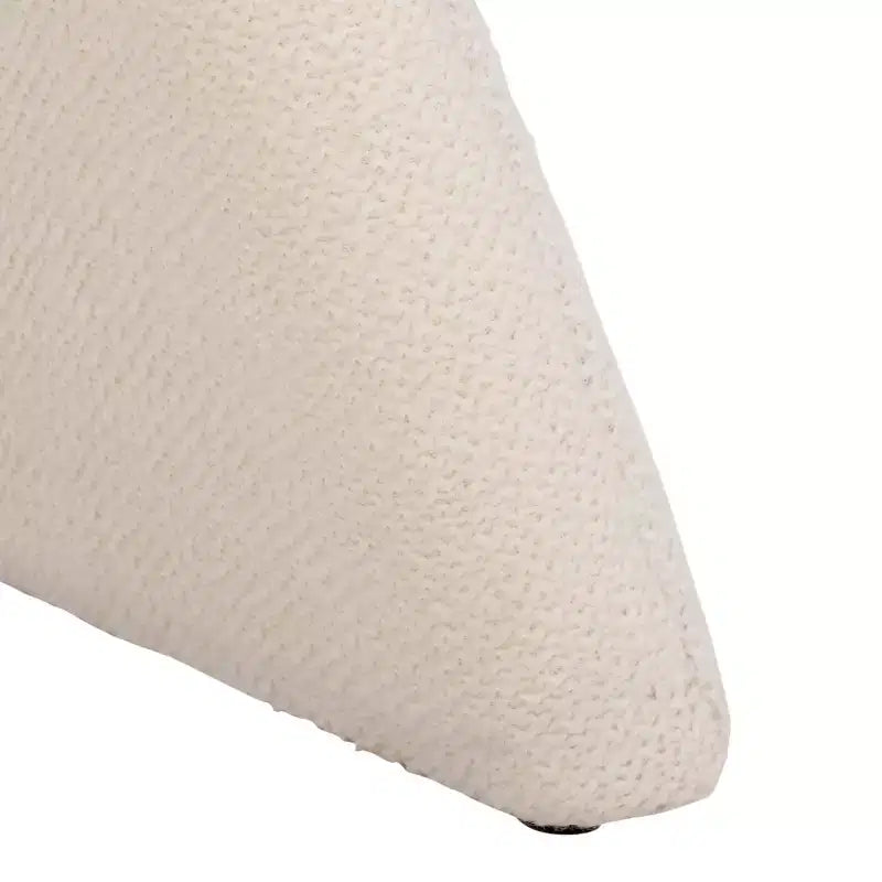 Pouf en tissu Teddy Tessabella - SFV5799 - Safavieh Couture