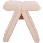 Pouf en tissu Teddy Tessabella - SFV5799 - Safavieh Couture