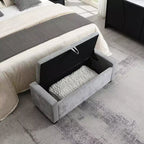 GDFStudio Norwyn Pouf de rangement rembourré 48