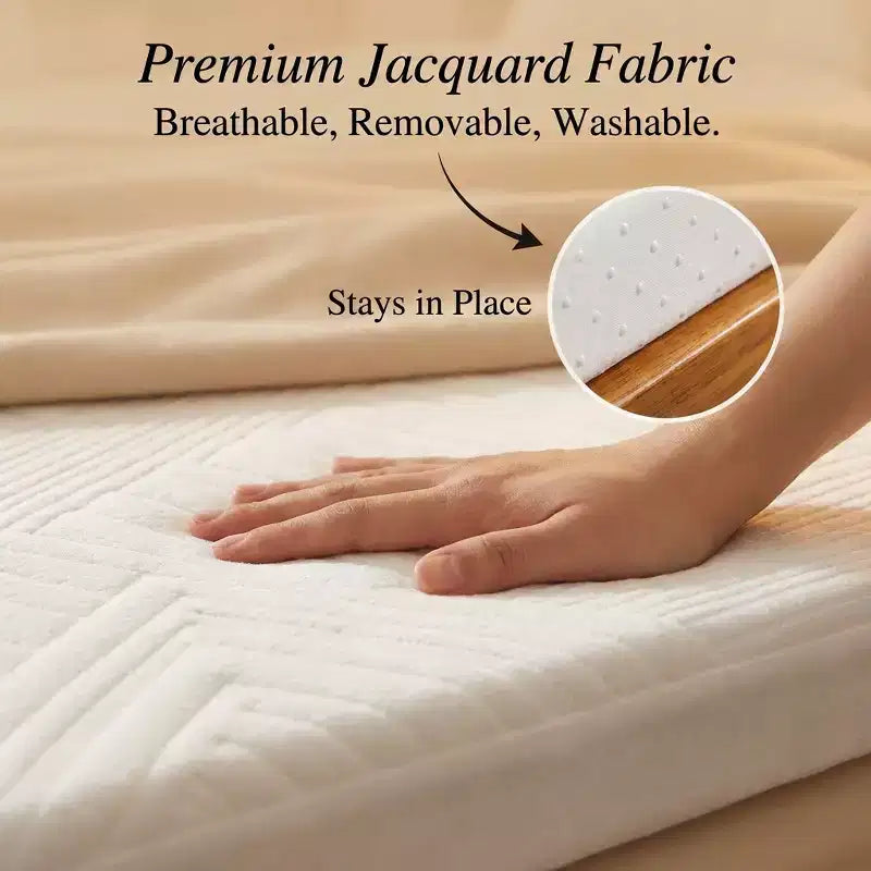 Surmatelas Dyonery de 10 cm pour canapé-lit double, en mousse à mémoire de forme au gel rafraîchissant avec housse lavable, certifié CertiPUR-US pour les canapés convertibles