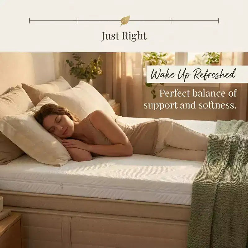 Surmatelas Dyonery de 10 cm pour canapé-lit double, en mousse à mémoire de forme au gel rafraîchissant avec housse lavable, certifié CertiPUR-US pour les canapés convertibles
