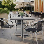 Plateau de table Flash Furniture Acadia TopGuard HPL, bord sans couture, résistant aux rayures et aux taches, qualité commerciale