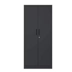 Armoire de rangement de garage en métal 72H, armoire de rangement en acier verrouillable pour outils, armoires hautes pour systèmes de rangement de garage, armoire à dossiers verrouillable