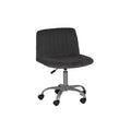 Linon Stratton Office Chair Gray