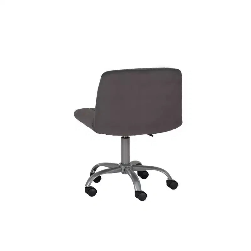 Chaise de bureau Linon Stratton grise