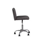 Chaise de bureau Linon Stratton grise