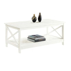 Table basse Oxford avec étagère Convenience Concepts