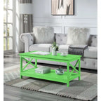 Table basse Oxford avec étagère Convenience Concepts