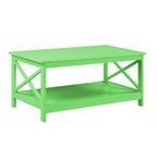 Table basse Oxford avec étagère Convenience Concepts