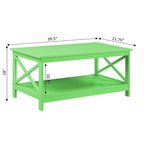 Table basse Oxford avec étagère Convenience Concepts