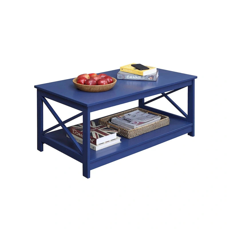 Table basse Oxford avec étagère Convenience Concepts