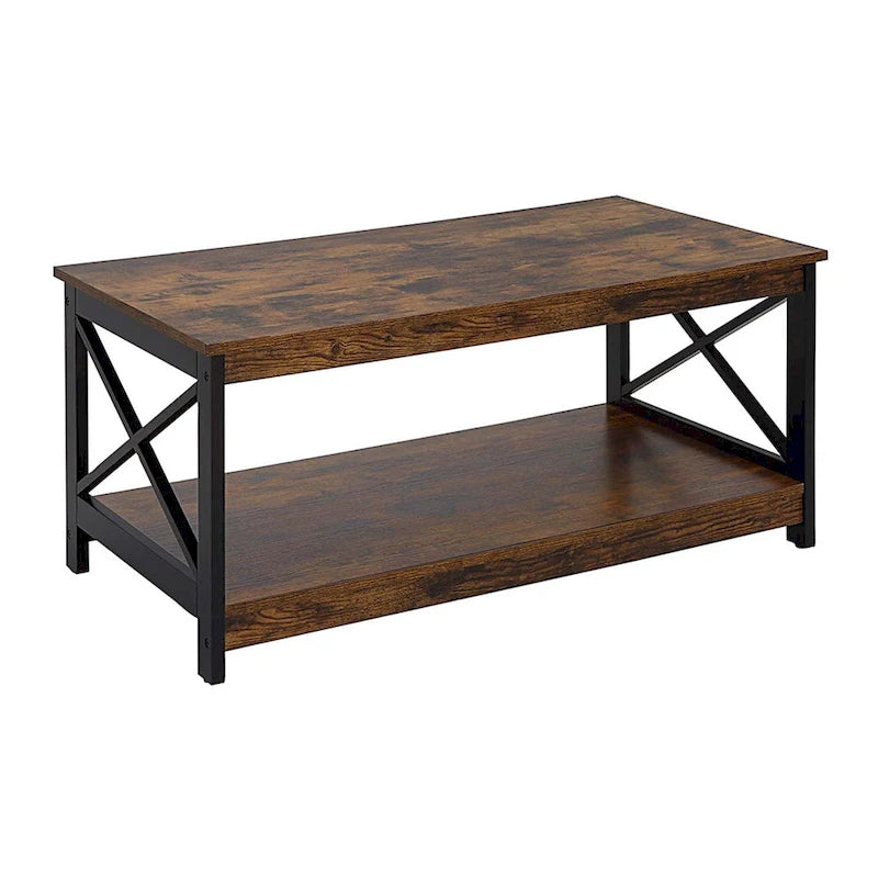 Table basse Oxford avec étagère Convenience Concepts