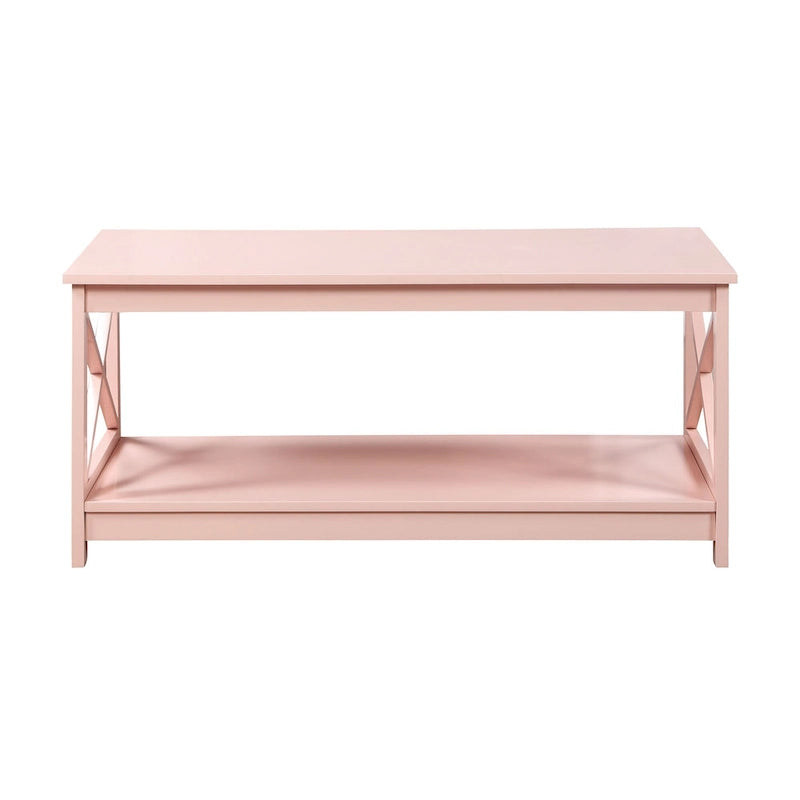 Table basse Oxford avec étagère Convenience Concepts