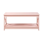 Table basse Oxford avec étagère Convenience Concepts