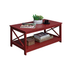 Table basse Oxford avec étagère Convenience Concepts