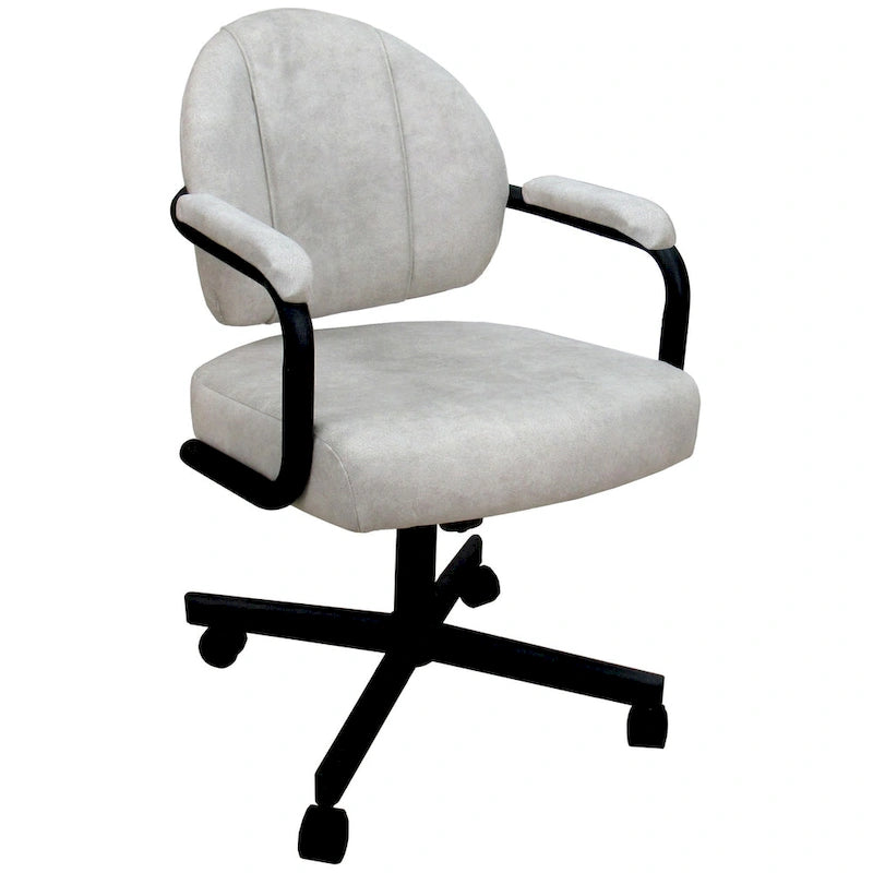 Chaise de cuisine pivotante et inclinable à roulettes M-70 (roulettes) - S/O