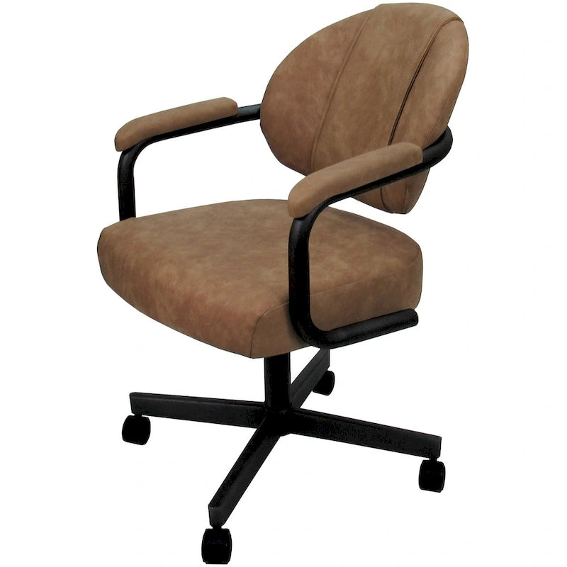 Chaise de cuisine pivotante et inclinable à roulettes M-70 (roulettes) - S/O