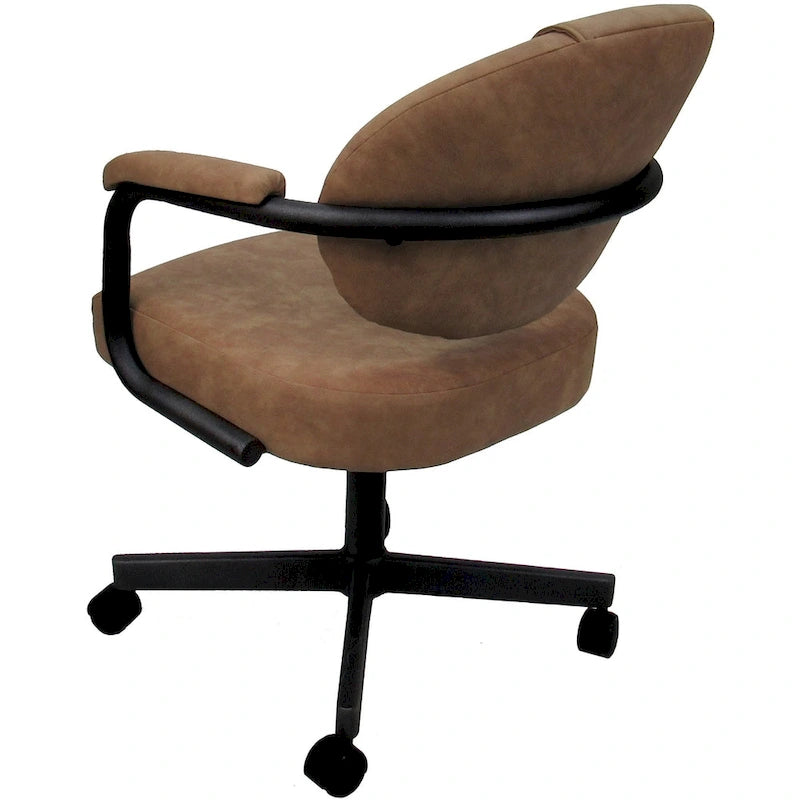 Chaise de cuisine pivotante et inclinable à roulettes M-70 (roulettes) - S/O