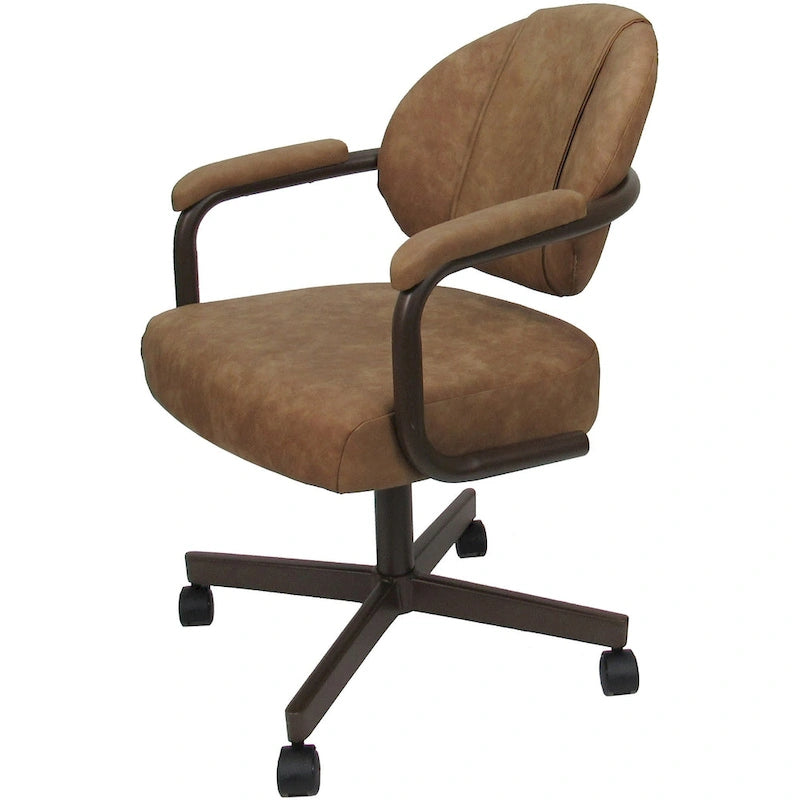 Chaise de cuisine pivotante et inclinable à roulettes M-70 (roulettes) - S/O