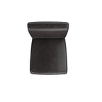 Tabourets de comptoir en similicuir blanc/marron, lot de 2