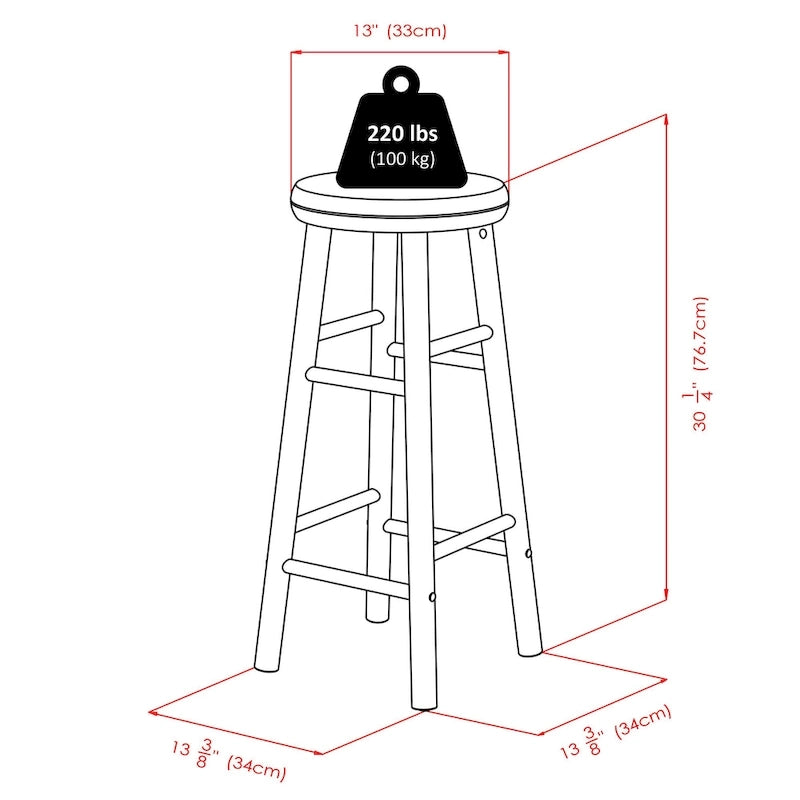 Tabouret de comptoir pivotant Oyster Gray, ensemble de 2