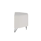 Meuble TV d'angle Talley Mid-Century Modern de 41 po avec 1 tablette ouverte par Furniture of America