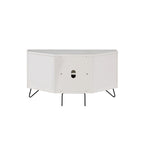 Meuble TV d'angle Talley Mid-Century Modern de 41 po avec 1 tablette ouverte par Furniture of America