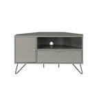 Meuble TV d'angle Talley Mid-Century Modern de 41 po avec 1 tablette ouverte par Furniture of America