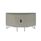 Meuble TV d'angle Talley Mid-Century Modern de 41 po avec 1 tablette ouverte par Furniture of America