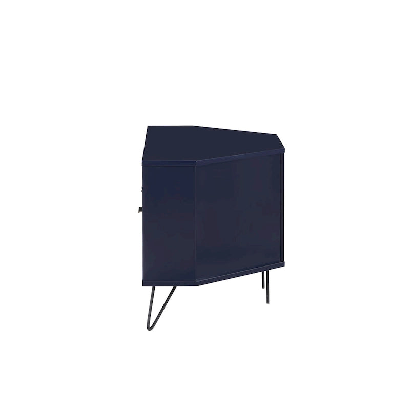 Meuble TV d'angle Talley Mid-Century Modern de 41 po avec 1 tablette ouverte par Furniture of America