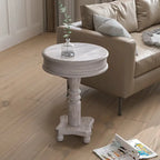 Table d'appoint rustique COSIEST ambiance ferme