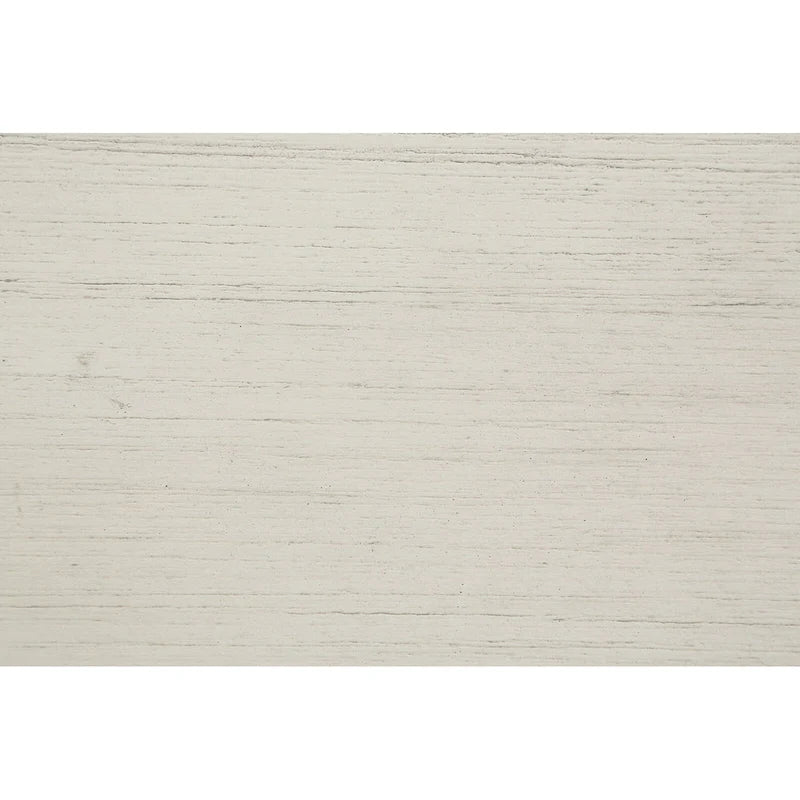 Bureau d'écriture traditionnel monoplace 48", gris plantation / blanc antique