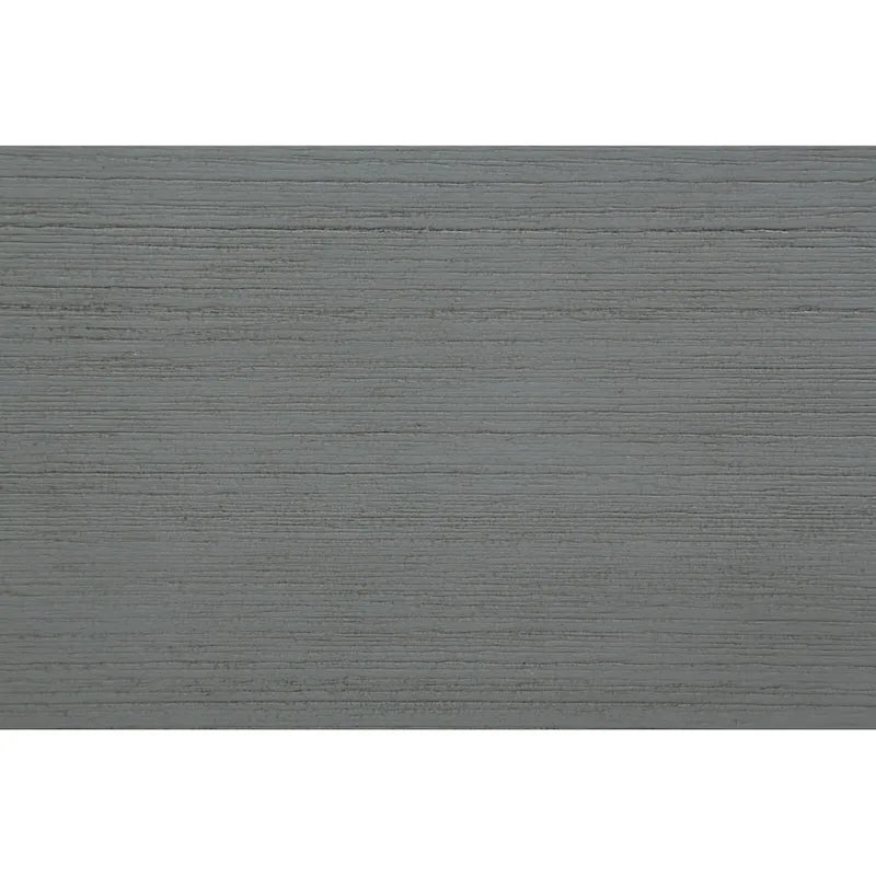 Bureau d'écriture traditionnel monoplace 48", gris plantation / blanc antique