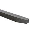 Table à manger carrée Caramel / Gris / Noir, 4 places, 47" – Bois d'hévéa
