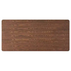 Table à manger rectangulaire rustique en bois GDFStudio 76
