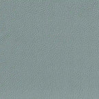 Ensemble Canapé et Causeuse en Cuir Transitionnel Bleu Spa / Gris Argent / Blanc Vanille, 2+3 Places