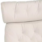 Fauteuil inclinable et ottoman pivotants réglables BenchMaster Melia Eggshell