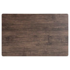 Ensemble de salle à manger 5 pièces en tissu et métal Bishop Industrial