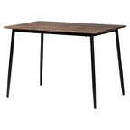 Ensemble de salle à manger 5 pièces en tissu et métal Bishop Industrial